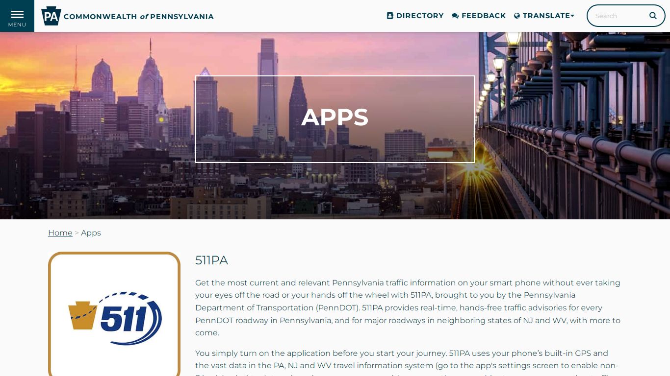 Apps | PA.GOV